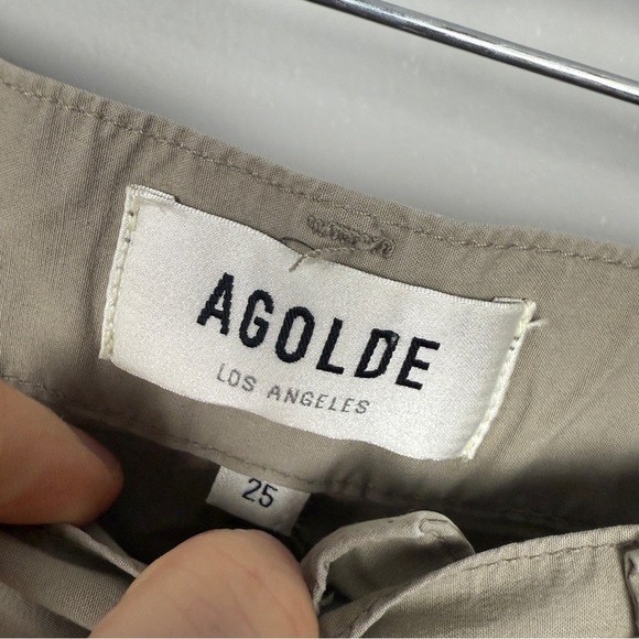 Anthropologie AGOLDE Daria Utility Straight Cotton Pants - Picture 6 of 8